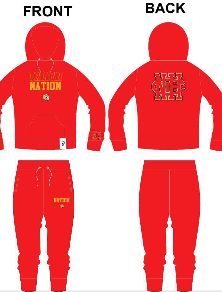 NCH Trojans Jogger Set- Youth