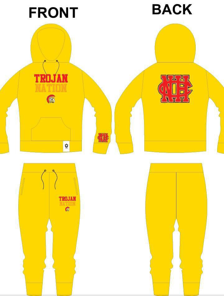 NCH Trojans Jogger Set- Adult