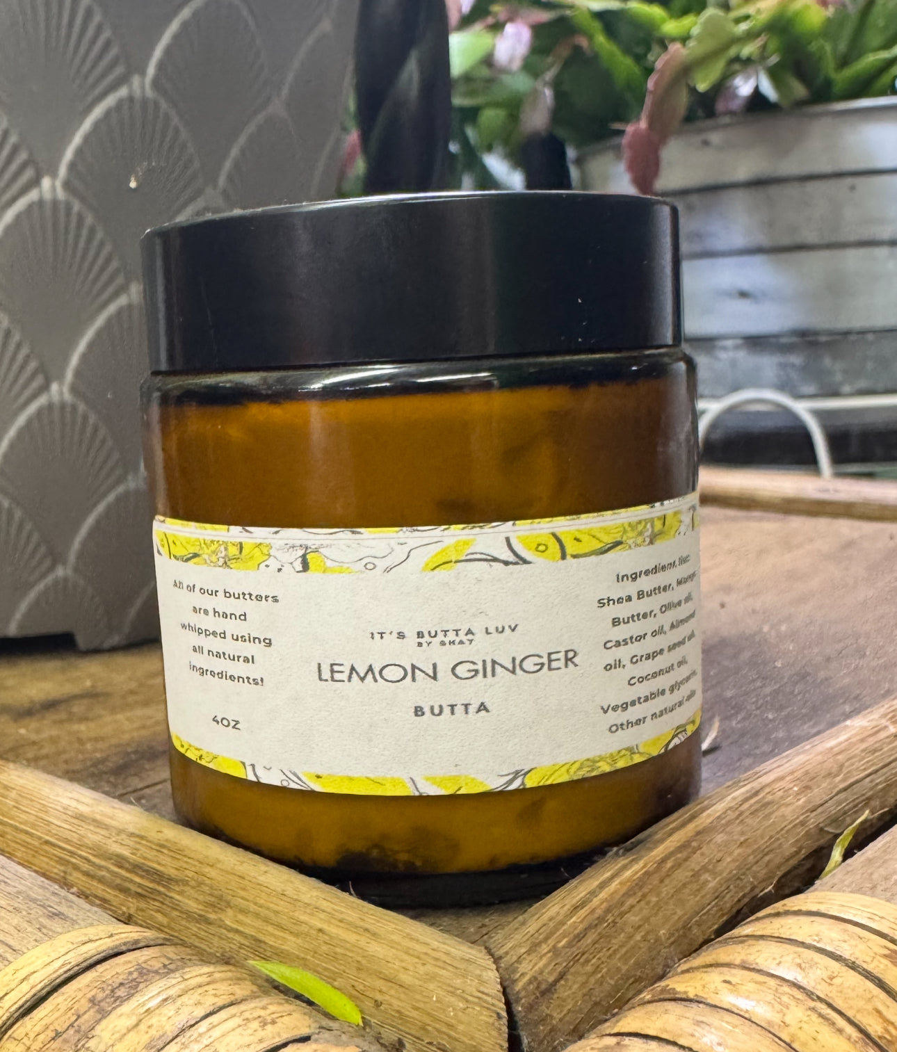 Lemon-Ginger Shea Butter