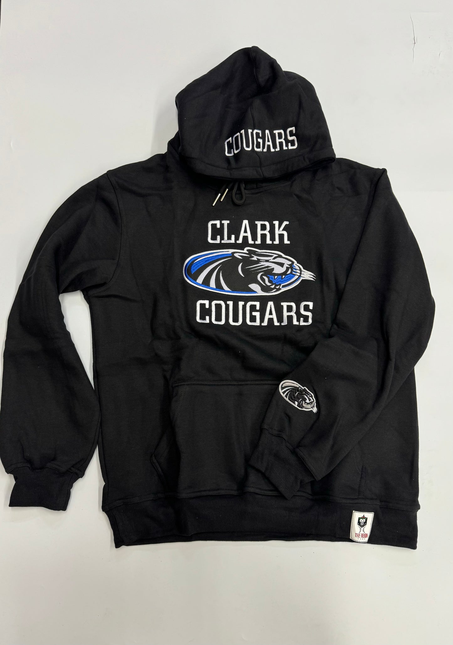 Clark Montessori High School Embroidered Pullover Hoodie