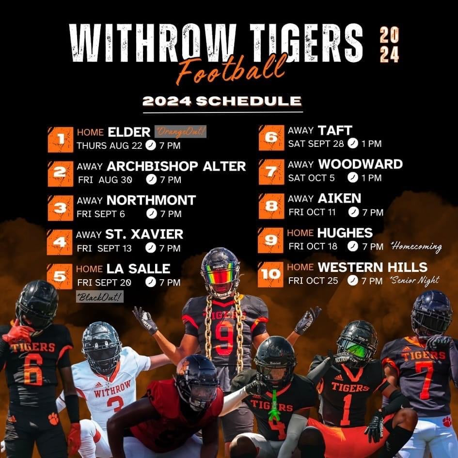 The Crosstown Football Shirt (Withrow High School VS Elder High School)