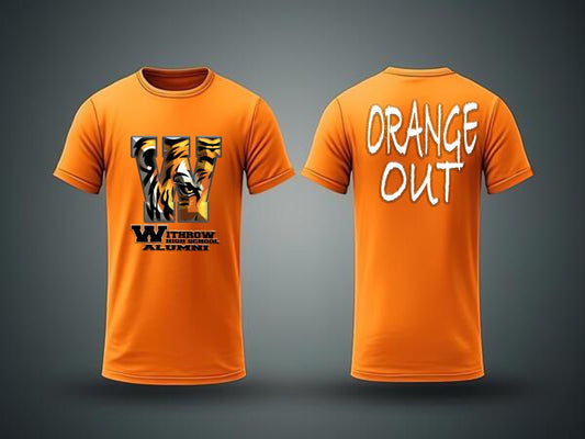 Withrow High School 105th Celebration "Orange Out" Shirt